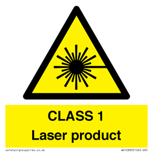 CLASS 1 Laser product